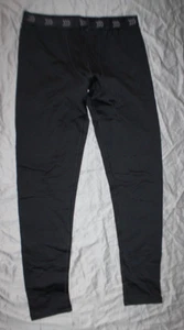 Boys All In Motion cold weather Fitted Tights L 10/12 Black Under Layer Pants - Picture 1 of 1