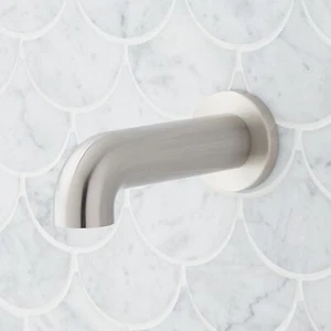 Signature Hardware SHTS74ZBN Lexia 6-7/8" Tub Spout - Brushed Nickel - Picture 1 of 9
