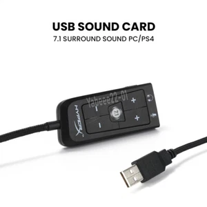 Kingston HyperX Cloud II DSP USB scheda audio 7.1 audio surround PC/PS4 - Foto 1 di 9