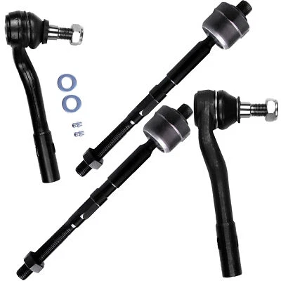 4x Front Steering Tie Rod End Inner Outer For MERCEDES BENZ C240 C280 C320 C350 Foto 1 de 4