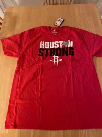 Fanatic NBA Houston Rockets Red T Shirt Mens adult size Xlarge new in bag Cover