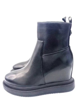 scarpe stivaletti Donna Sara Lopez stivaletto nero con zeppa interna - Immagine 1 di 4