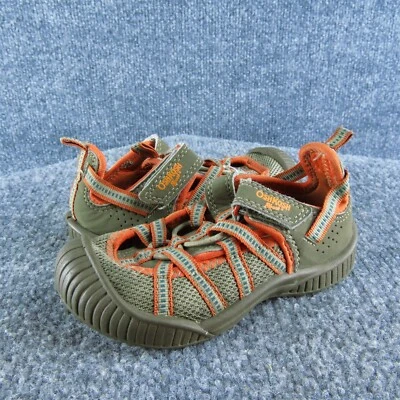 Zapatilla deportiva OshKosh B'gosh para niños talla T 8 zapatos medianos marrón sintético sin cordones Foto 1 de 4