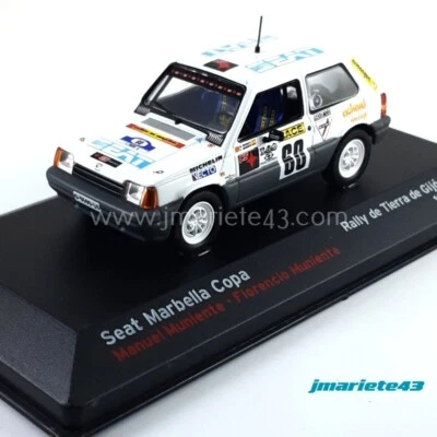 Seat Marbella Cup #60 M. Muniente - F. Muniente Rally Tierra Gijón 1991 1:43 Foto 1 de 4