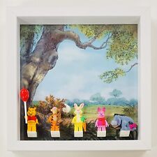 Display Case Frame for Lego Winnie The Pooh Minifigures 21326 25cm 