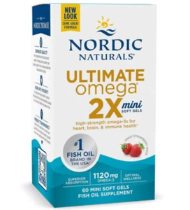Nordic Naturals ULTIMATE Omega 2X | Double Strength EPA & DHA | 60 SOFTGELS - Bild 1 von 7
