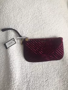 nine west wristlet Wallet New W/ Tags In Velvet Burgundy Color - Picture 1 of 4