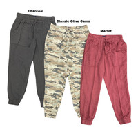 Woven Trek Jogger Pants w/ Zip Pockets 