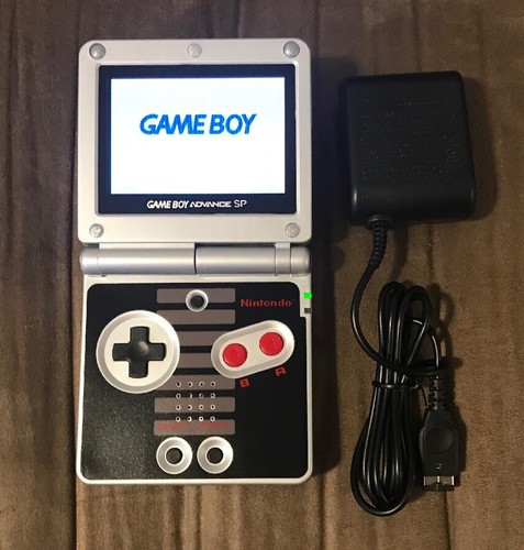 Nintendo Nes Edition Game Boy Advance GBA SP AGS-101 Brighter Screen ...