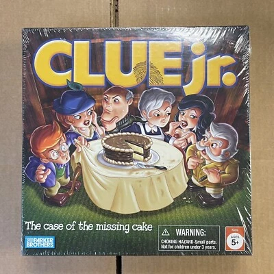 CLUE Jr. The Case of the Missing Cake Board Game 2003 Hasbro NEW Factory Sealed - Image 1 of 4