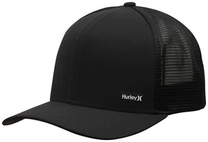 Hurley Herren Trucker Mütze League Snapback Cap in Schwarz - Bild 1 von 3