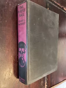 The Purple Ball by Frank Packard The Crime Club, Inc 1933 Classic - Picture 1 of 3