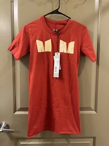 Rick Owens cotton Cardinal Red men top sz XS (item 7.5) - Picture 1 of 10