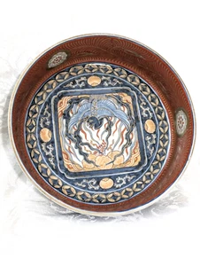 Imari bowl with Niju Kodai (double ring) Bakumatsu Period - Picture 1 of 15