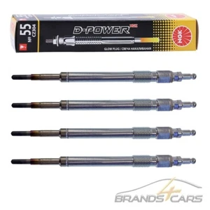 4x NGK GLÜHKERZE FÜR AUDI A3 8P 06-13 A4 8E B7 04-08 A6 4F C6 04-11 2.0 TDI - Bild 1 von 4