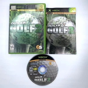 Outlaw Golf 2 (Microsoft Xbox 2004) w Manual- Tested & Works - Picture 1 of 4