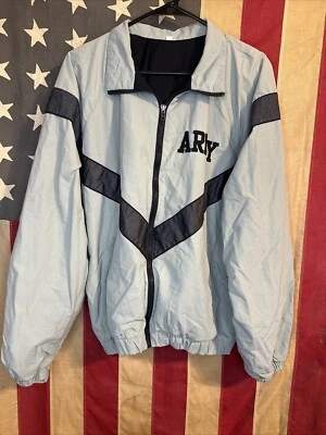 Chaqueta cortavientos mediana - Ejército IPFU PT física gris cremallera 7258 Foto 1 de 4