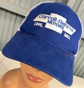 Cappello da baseball Carroll Rehma Chevy Motors Linn Missouri Snapback - Foto 1 di 3