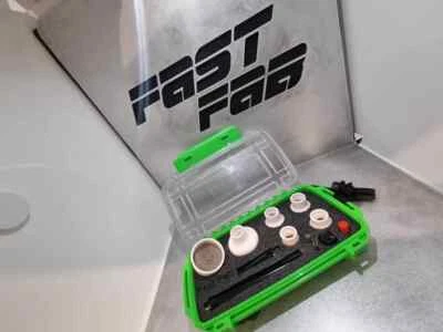 FastFab DC Tig Welding Cup - Fabricators Kit GAS LENS | WP17/18/26  AUS — 第 1/3 张图片