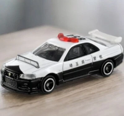 Takara Tomy Tomica No. 1 patrulla Nissan Skyline GT-R (BNR34) (caja) Foto 1 de 4