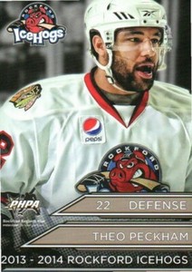 Theo Peckham 2013-14 Rockford IceHogs