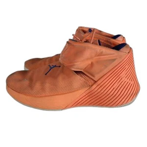 Nike Jordan Why Not Zer0.1 Cotton Shot Orange 2018 Sneakers Size 12.5 - Picture 1 of 9
