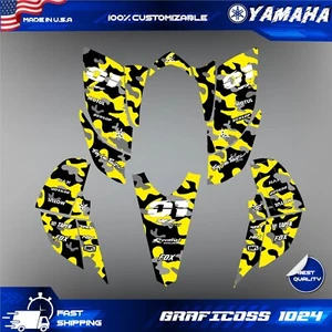 Yamaha YFZ 450 Graphics Kit 2003 2004 2005 2006 2007 2008 Decals Stickers Atv - Picture 1 of 6