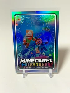 2024 Panini Minecraft Milestones AQUATIC #5 Ultra Rare SSP Case Hit - Picture 1 of 2