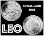 2006 SOMALILAND LEO ZODIAC 10 SHILLINGS COIN BU