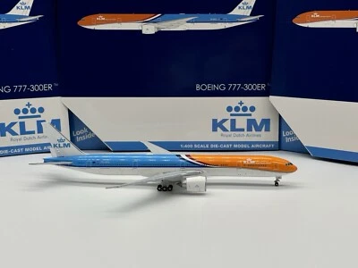 KLM B777-300ER Reg:PH-BVA (new Orange Pride livery) GeminiJets DJKLM2268 1:400 - Image 1 of 4