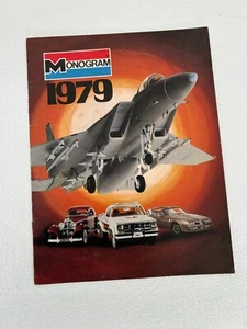 CATALOGO MONOGRAM 1979 vintage perfetto modellismo kit aerei auto navi carri - Foto 1 di 1