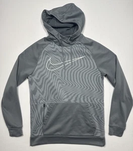 Nike Dri Fit Para Hombre S Increíble Gris Patrón Remolino Sudadera con Capucha Cebra Tigre Estampado - Imagen 1 de 12