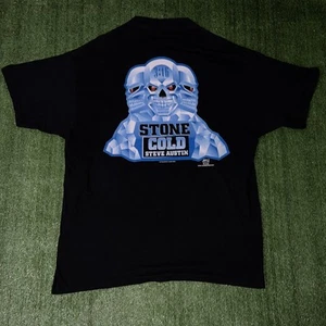 Rare Vintage 1997 WWF Gr. XL Triple Blue Skulls 3:16 Stone Cold Austin Shirt WWE - Bild 1 von 6