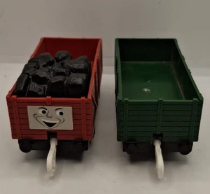 TOMY Lot of 2 Thomas & Friends Troublesome Trucks Plarail Trackmaster Orange #1 - Bild 1 von 5