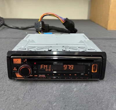 Kenwood Car Stereo CD/MP3 DAB+ Bluetooth USB iPhona Android KDC-BT740DAB EX - Image 1 of 4