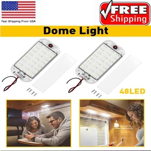12V Led RV Ceiling Dome Light RV Lighting for Interior Trailer Camper 2 set USA - Picture 1 of 13