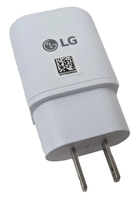 LG USB-A Charger Single Wall 1-Port Travel Adapter 5V/2A MCS-V02WA/R/H NEW - Image 1 of 4