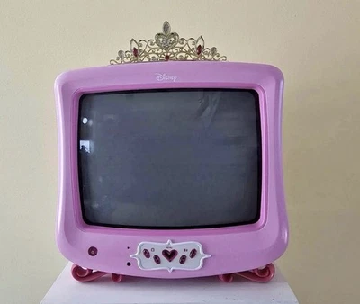 Pink Disney Princess 13 inch TV / DVD Combo & 1 Remote P1310ATV READ DESC. - Image 1 of 4