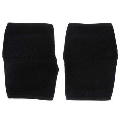 1 Pair Knee Brace Knee Support Stable Comfortable Protective (Black) - Image 1 of 4