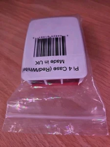 offizielles Gehäuse für Raspberry Pi 4, rot/weiß - Bild 1 von 1