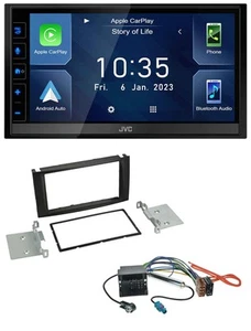 JVC DAB Bluetooth MP3 USB 2DIN Autoradio für VW T5 Multivan Caravelle Touareg - Bild 1 von 9