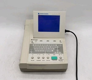 Nihon Kohden Cardiofax Q ECG-9130K ECG Machine Electrocardiograph *AS IS,READ* - Picture 1 of 4