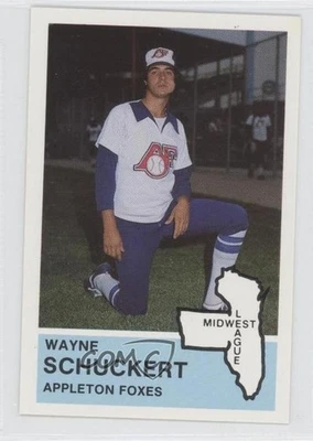 1982 Fritsch Midwest League Stars of Tomorrow Wayne Schukert #122 - Image 1 of 2