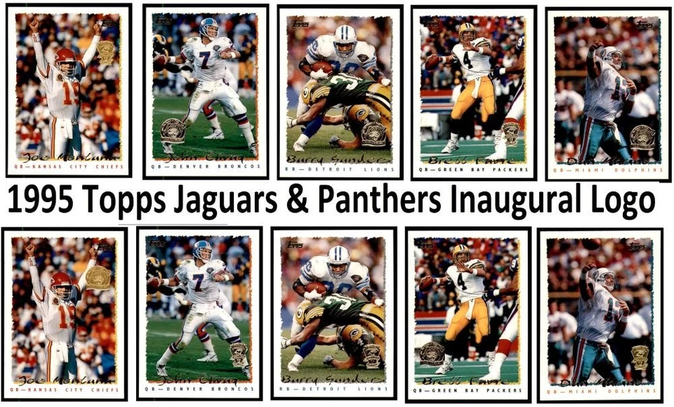 1995 Topps Inaugural Logo - Set Break # 1-248 Both Versions Jaguars & Panthers - Image 1 of 1