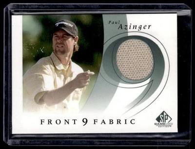 Paul Azinger 2002 SP Game Used Front 9 Fabric #F9S-PA MEM - Image 1 of 2