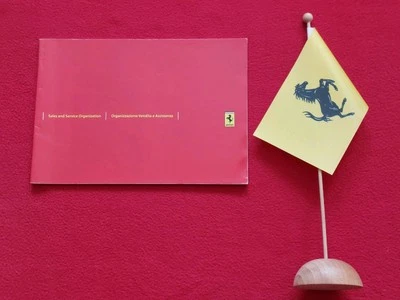 Ferrari Sales Service Organization Book Brochure Manual Catalog #2071/04 Feb 05 - Immagine 1 di 4