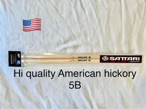 drum sticks 5b Hi Quality American Hickory SATTARI - Bild 1 von 7