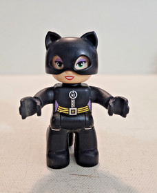 Lego Duplo Figure Catwoman black Cat Woman 47394pb188 set 10545