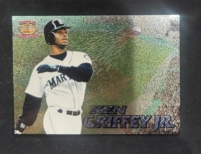 Ken Griffey Jr 1996 Pacific Prism Fence Busters FB-6 🔥 Mariners Foil - Image 1 of 2