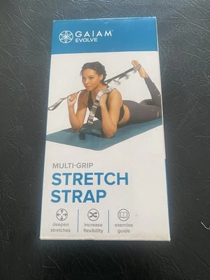 Correa elástica Evolve By Gaiam Restore Multi Grip y guía de ejercicios adicional Foto 1 de 3